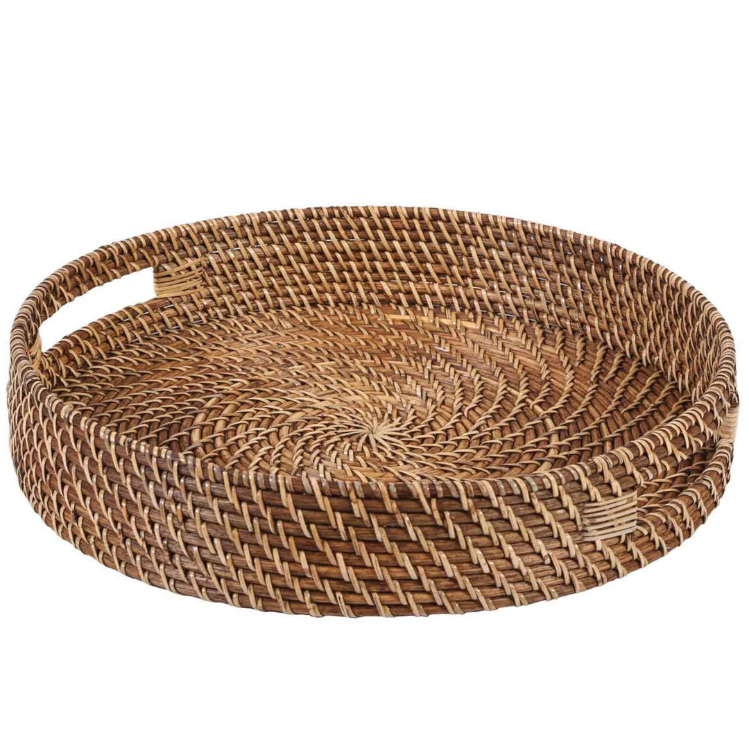 Rattan Tablett Bea rund