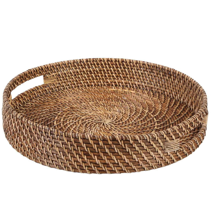 Rattan Tablett Bea rund