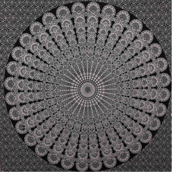 Bettüberwurf Mandala Amba 140