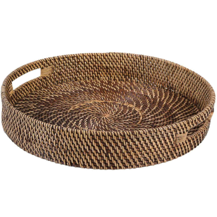 Rattan Tablett Bea rund