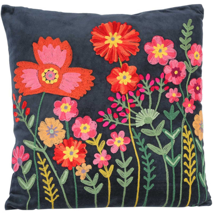 Dekokissen Livia mit Blumenschau