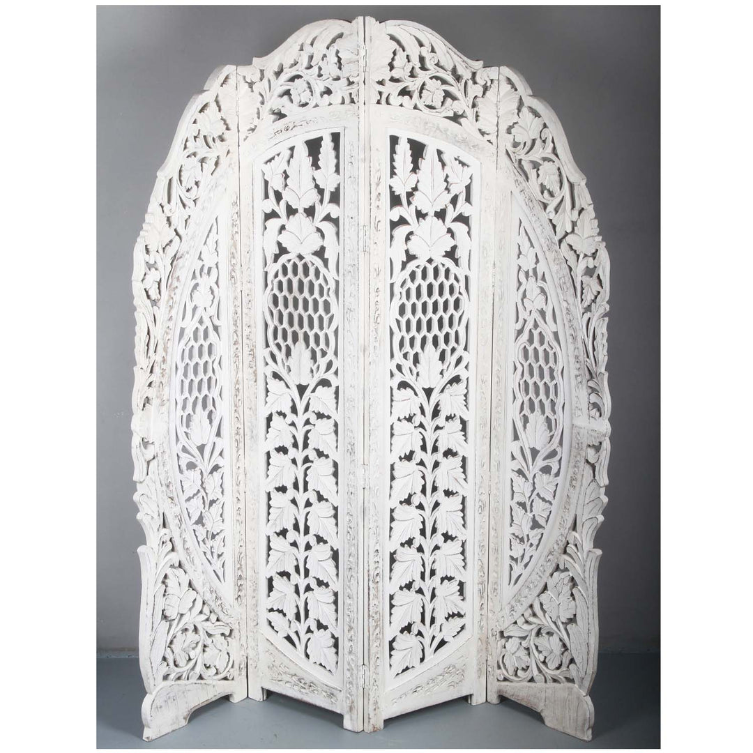 Raumteiler - Holz Paravent Samrina