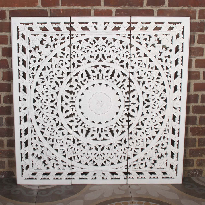 Indisches Holz Mandala Hawa