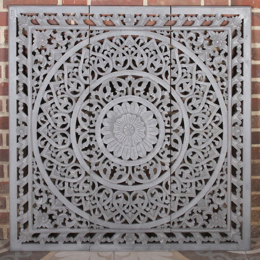 Indisches Holz Mandala Haya