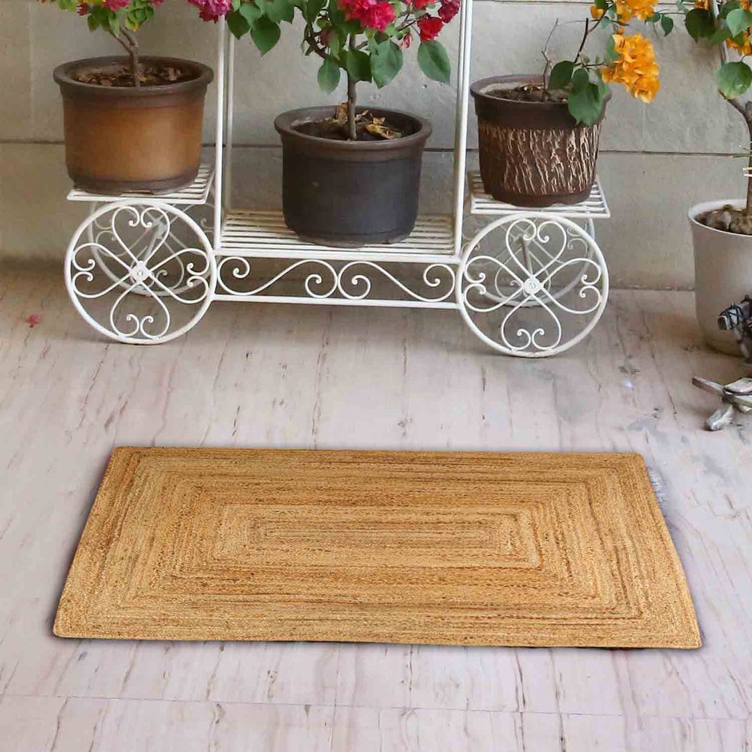 Jute Teppich Esha Natur