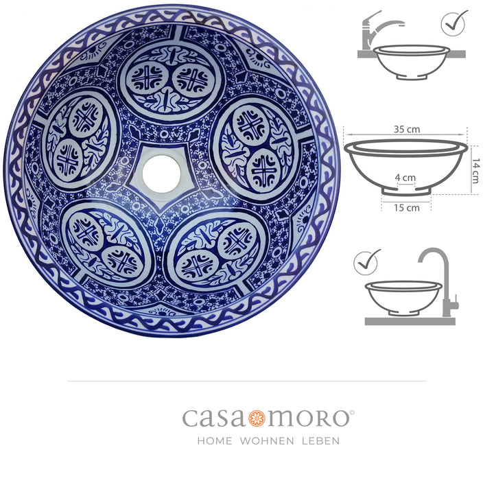 Waschbecken ohne Überlauf