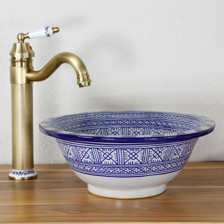 Keramik Aufsatzwaschbecken Rund