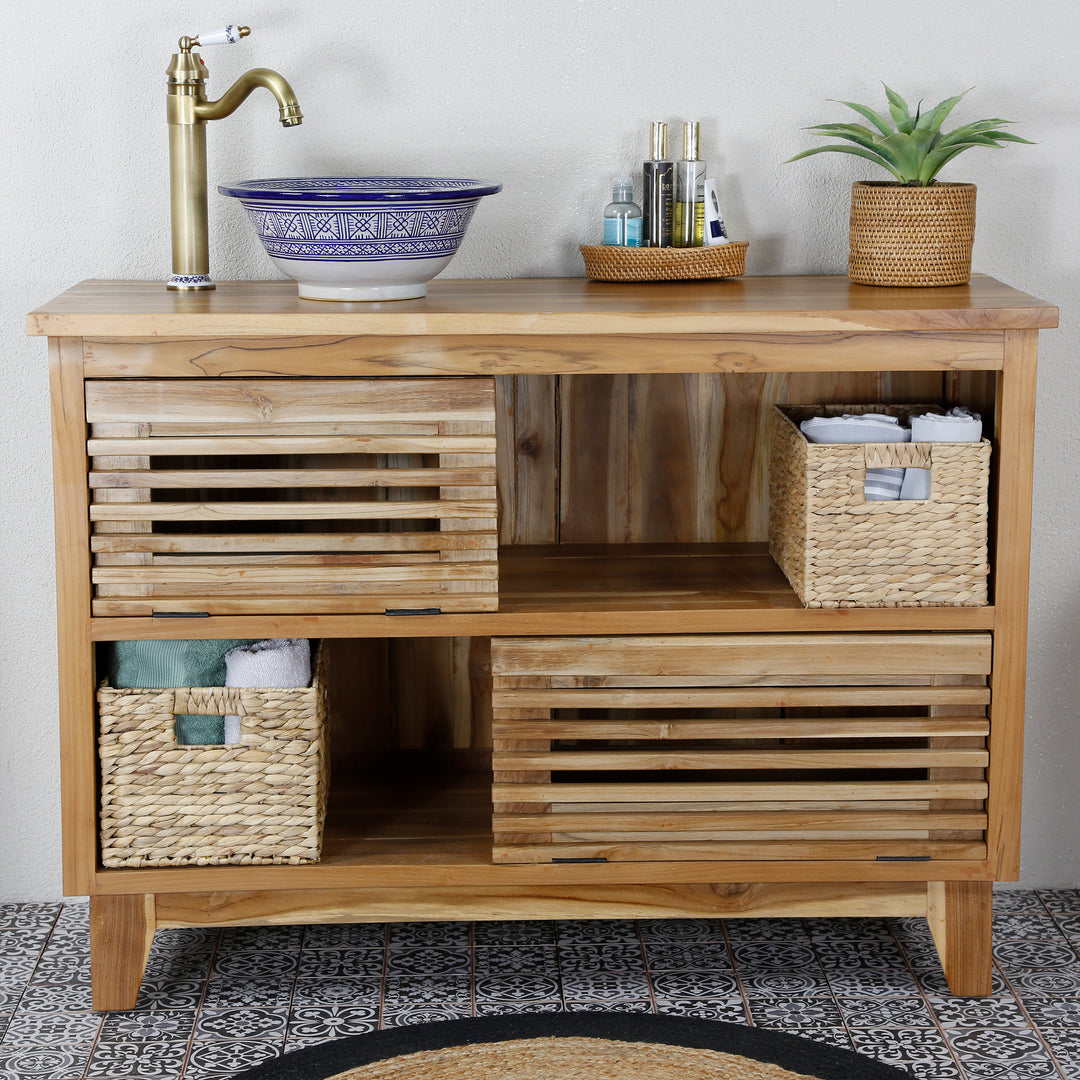 Keramik Aufsatzwaschbecken Rund