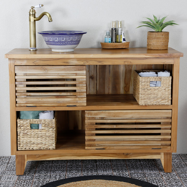 Keramik Aufsatzwaschbecken Rund