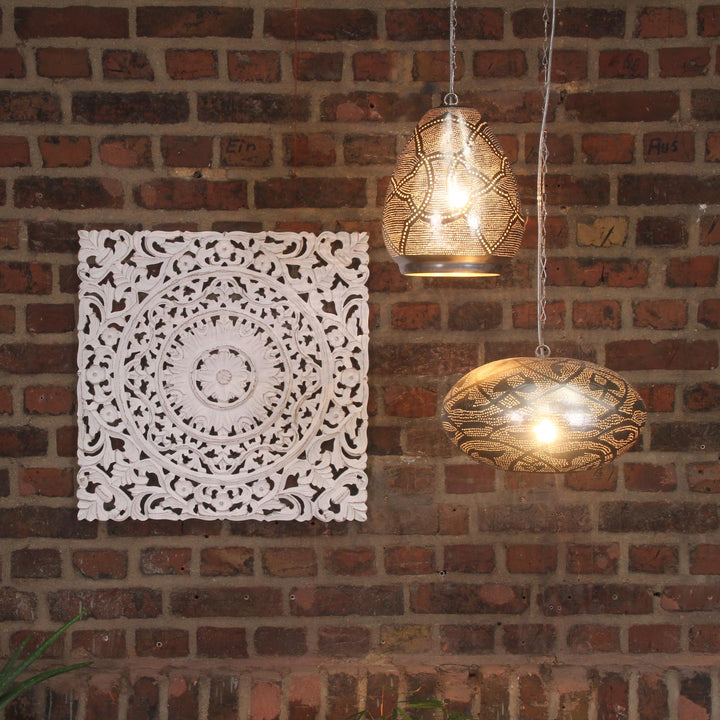 Indisches Holz Mandala Ramez