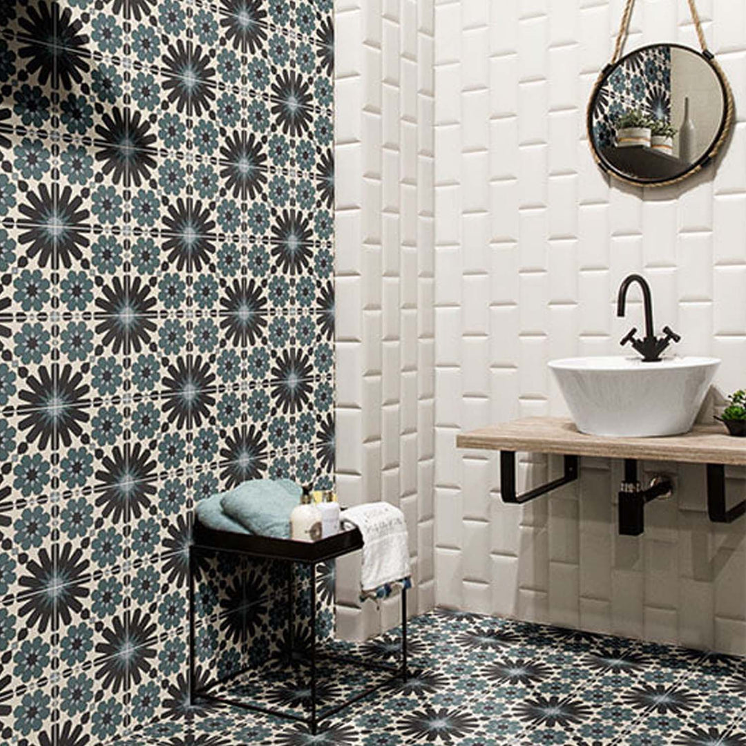 Marokkanische Fliesen 20x20 cm – Keramik Matt