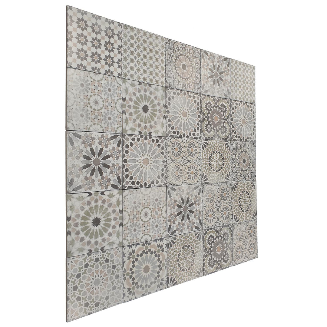 Marokkanische Patchwork Fliesen Arabesque
