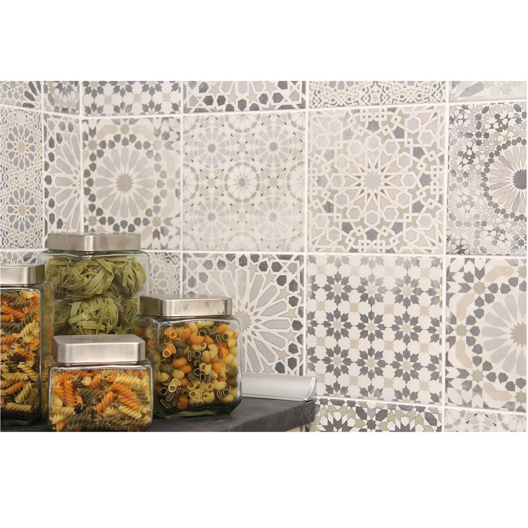 Marokkanische Patchwork Fliesen Arabesque
