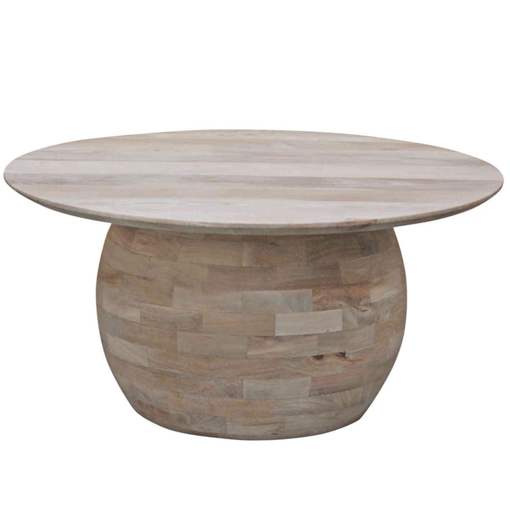 Massivholz Couchtisch Hajar
