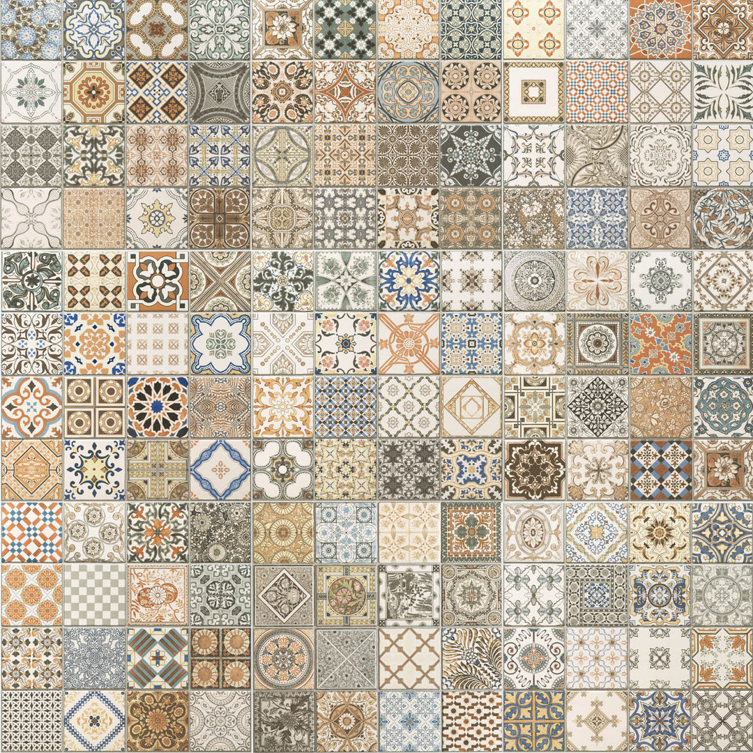 Patchwork-Fliesen für Wand und Boden