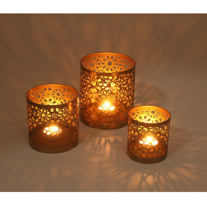 Orientalische Windlichter Set Navin