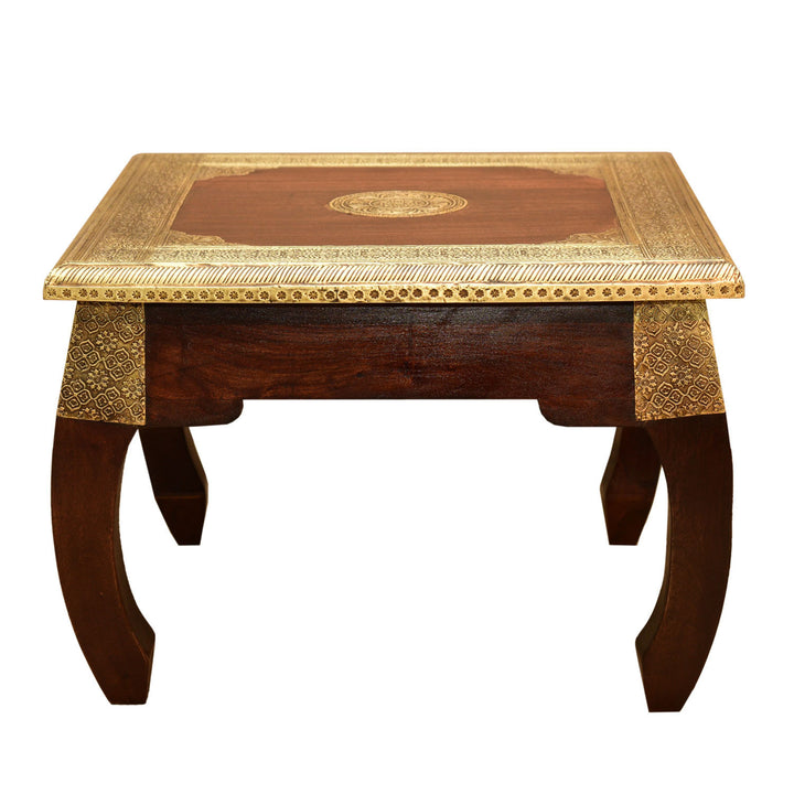 Orientalischer OPIUMTISCH MESSING L
