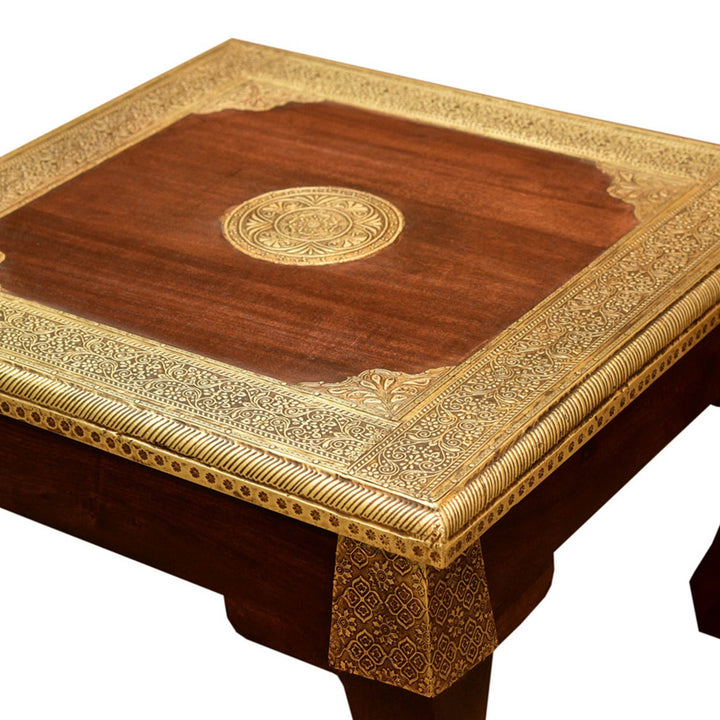 Orientalischer Opiumtisch Messing M
