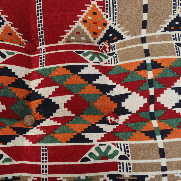 Orientalischer Sitz-Pouf Kelim