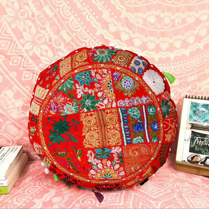 Patchwork Yogakissen Lali Mittel