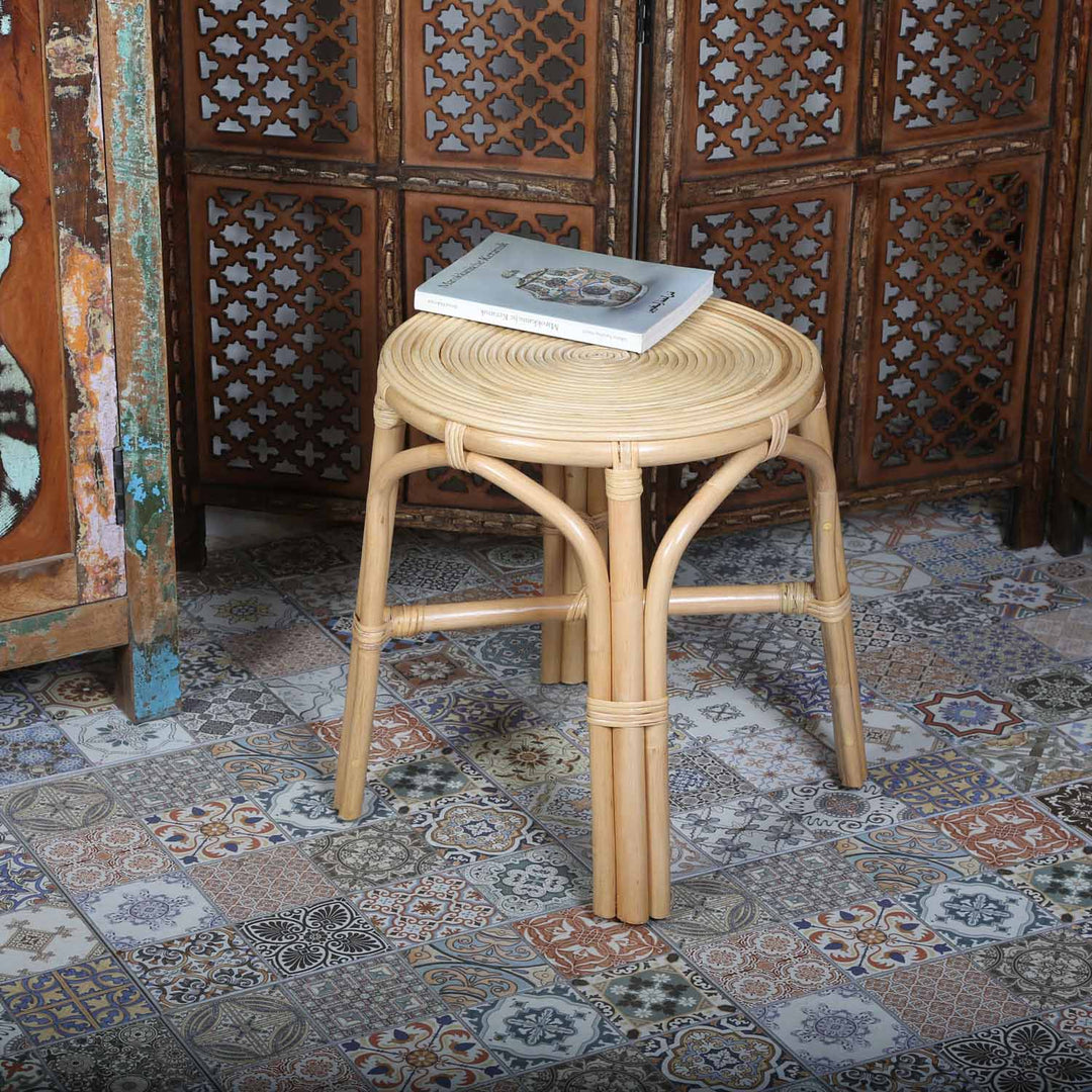 Rattan Beistelltisch Deria