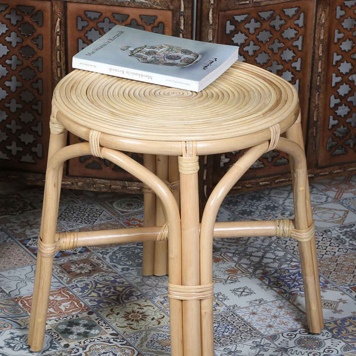 Rattan Beistelltisch Deria