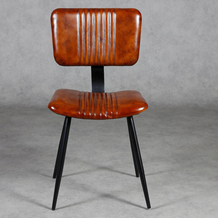 Esszimmerstühle Braun Leder