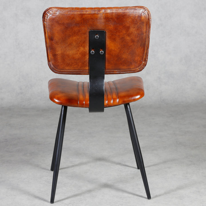 Esszimmerstühle Braun Leder