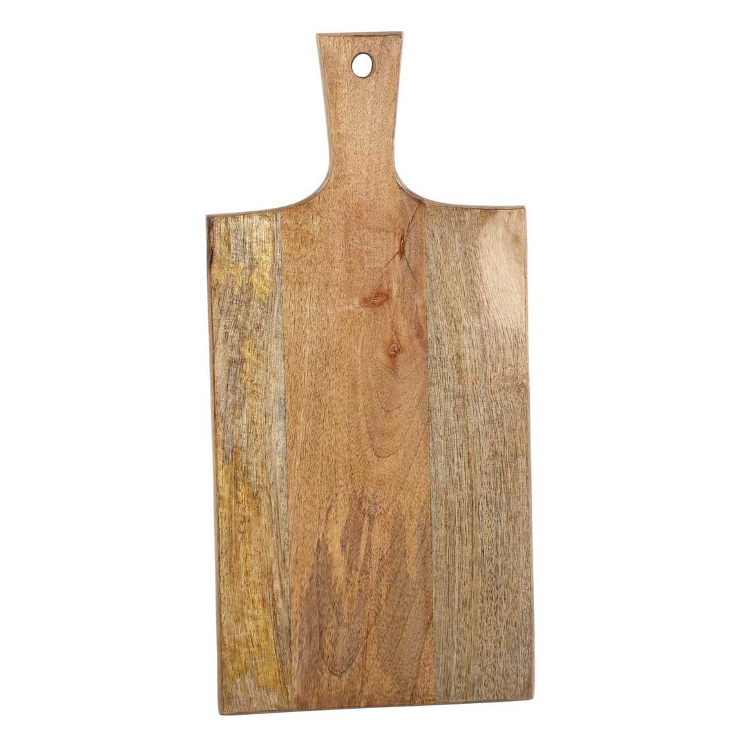 Servierbrett Holz 40cm lang mit Griff