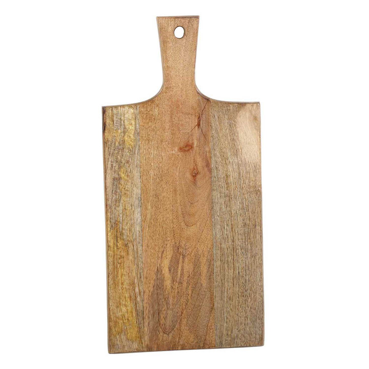 Servierbrett Holz 40cm lang mit Griff