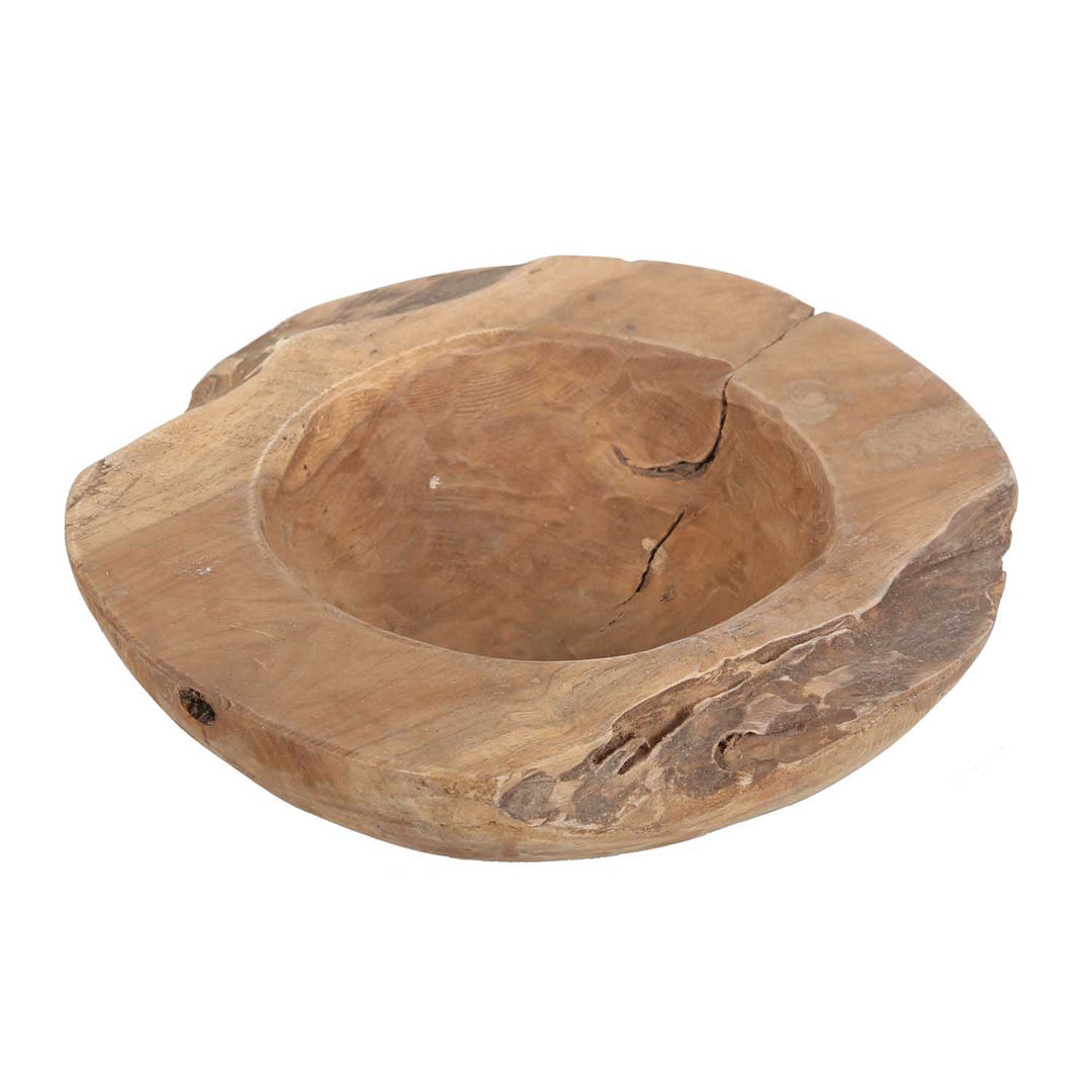 Teak Holz Schale Carlo