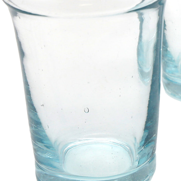 Transparente Gläser mit lebendiger Oberfläche – ideal für Cocktails & Eiskaffee