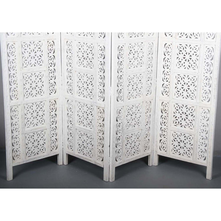 Indischer Holz Paravent Elyes