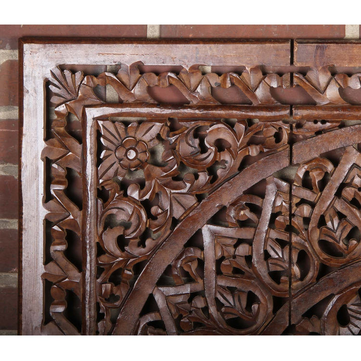 Indisches Holz Mandala Hossam