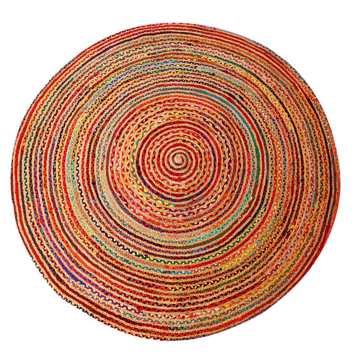 Jute Teppich Tamani bunt