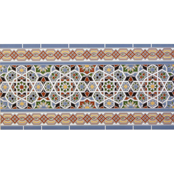 Orientalische Fliesen Bordüre 50×25 cm – FL50631