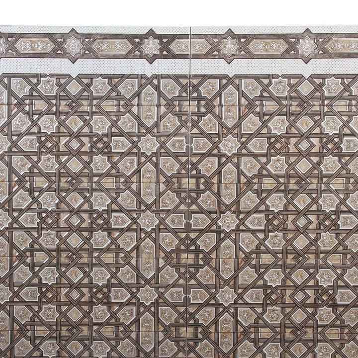 Orientalische Wandfliesen 60x20 cm – Marokkanisches Muster