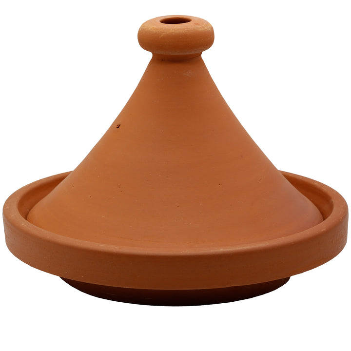 Tajine aus Marokko 30 cm, unglasiert und naturbelassen für traditionelle Rezepte