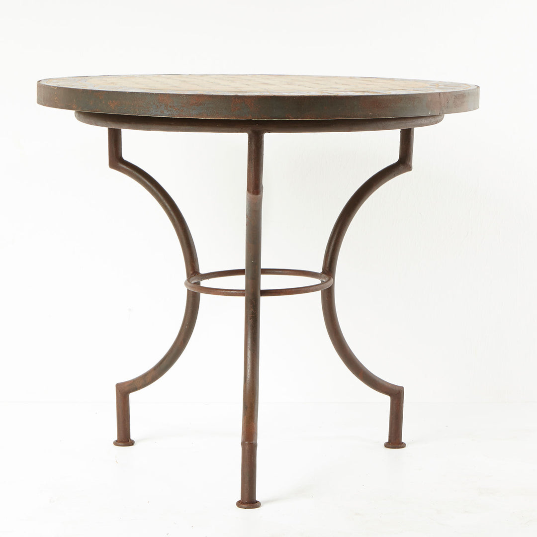Mosaik Bistrotisch Rund 70 cm