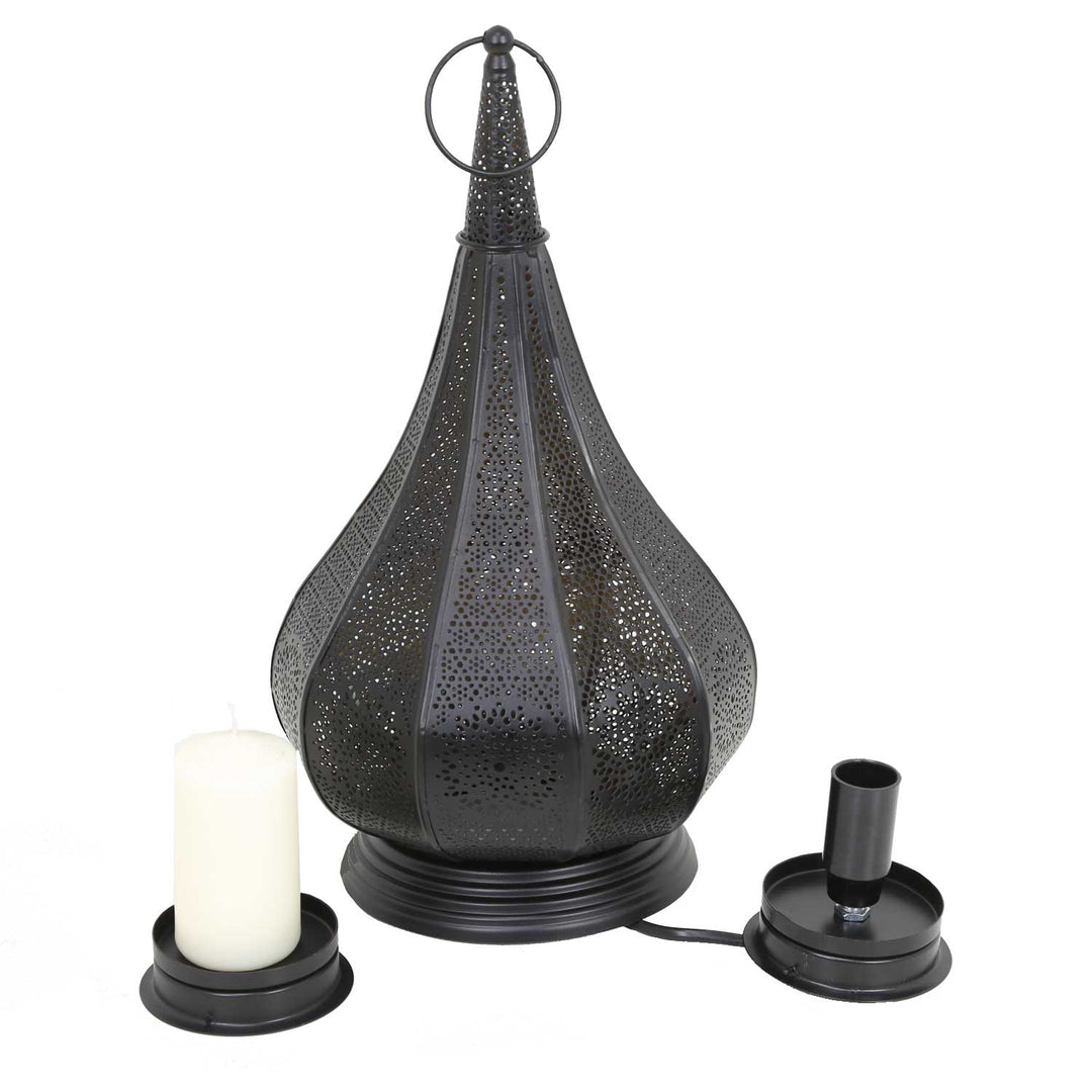 Orientalische Lampe Monza Schwarz