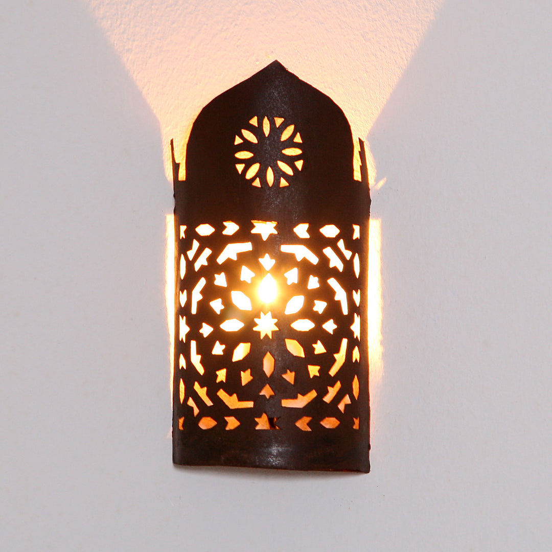 Orientalische Eisen Wandlampe EWL02
