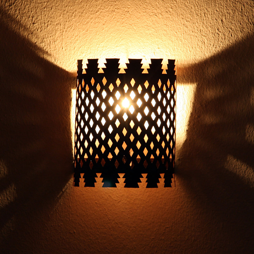 Orientalische Eisen Wandlampe EWL09