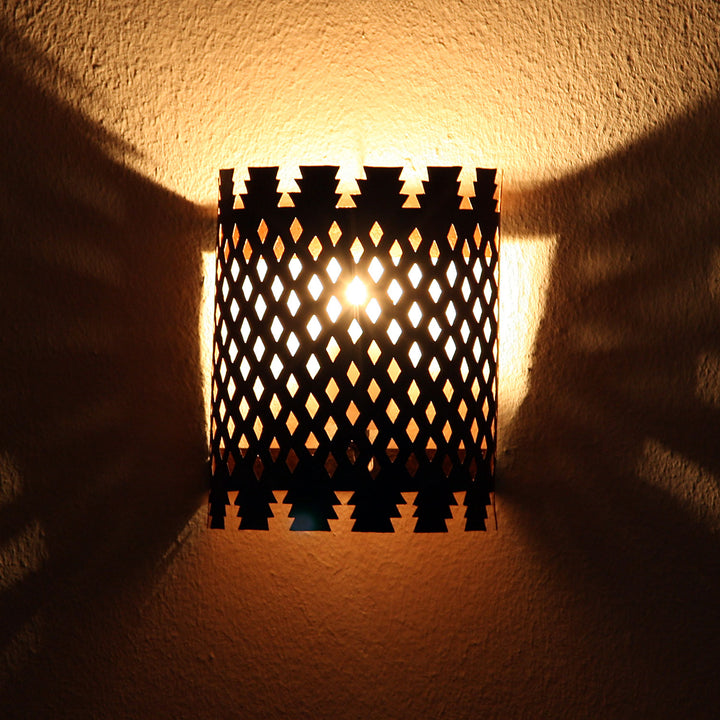 Orientalische Eisen Wandlampe EWL09