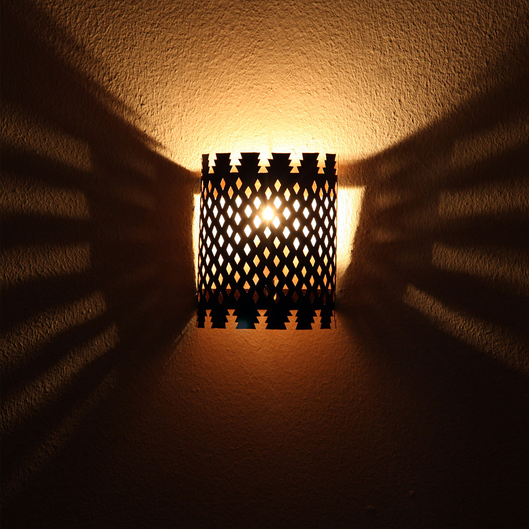 Orientalische Eisen Wandlampe EWL09