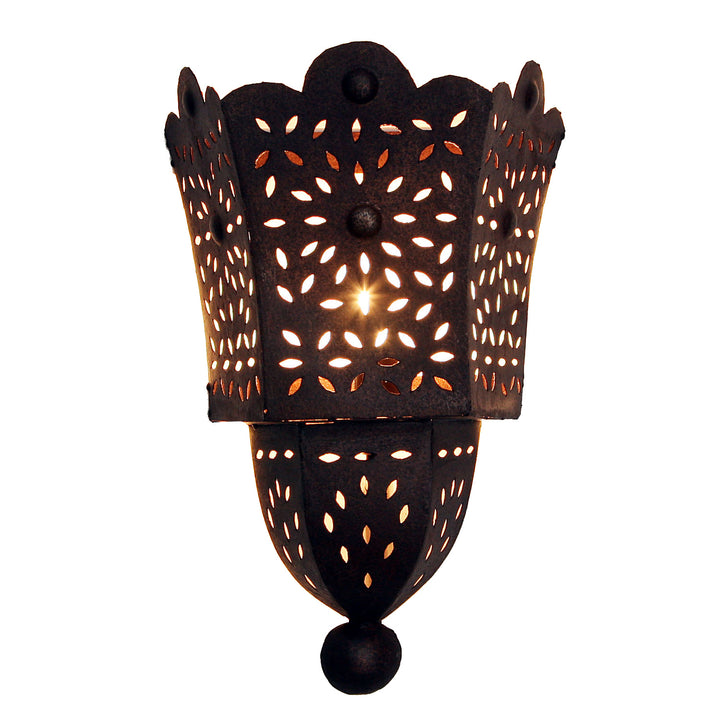 Orientalische Eisen Wandleuchte EWL 34