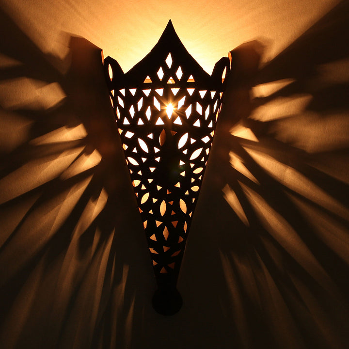 Orientalische Eisen Wandleuchte EWL35