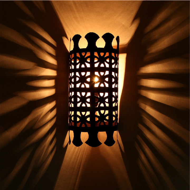 Orientalische Eisen Wandleuchte EWL37
