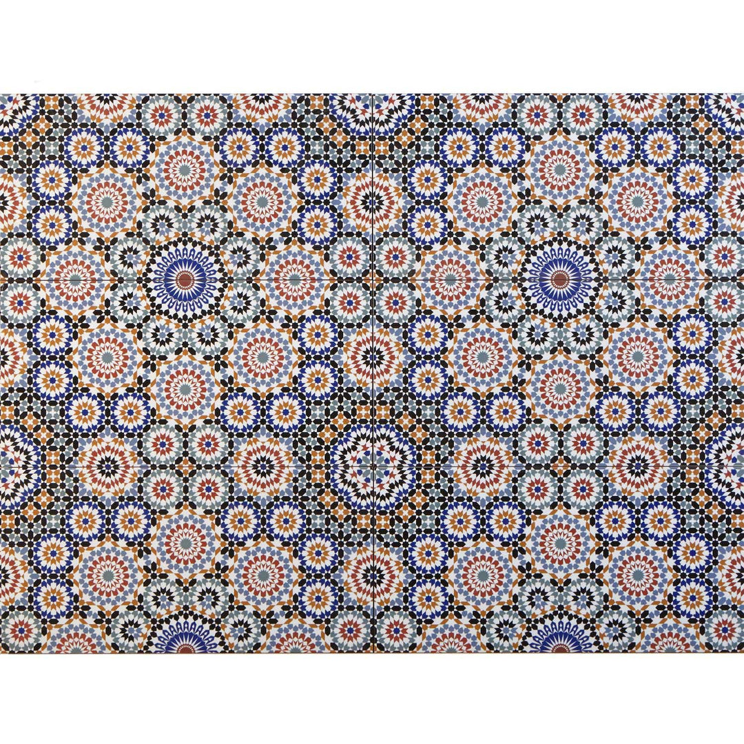 Orientalische Wandfliesen 50x25 cm – Mosaik