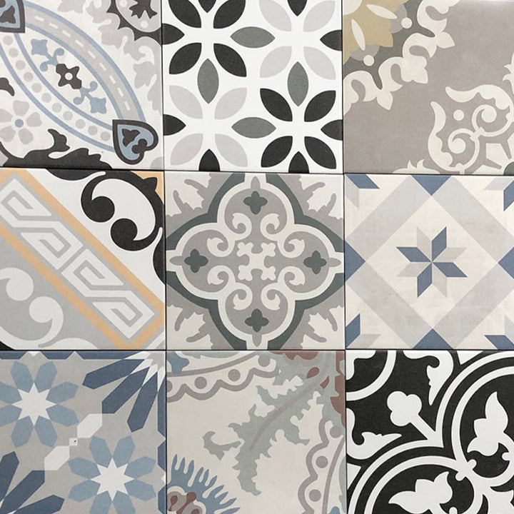 Marokkanische Patchwork Fliesen – 20x20 cm