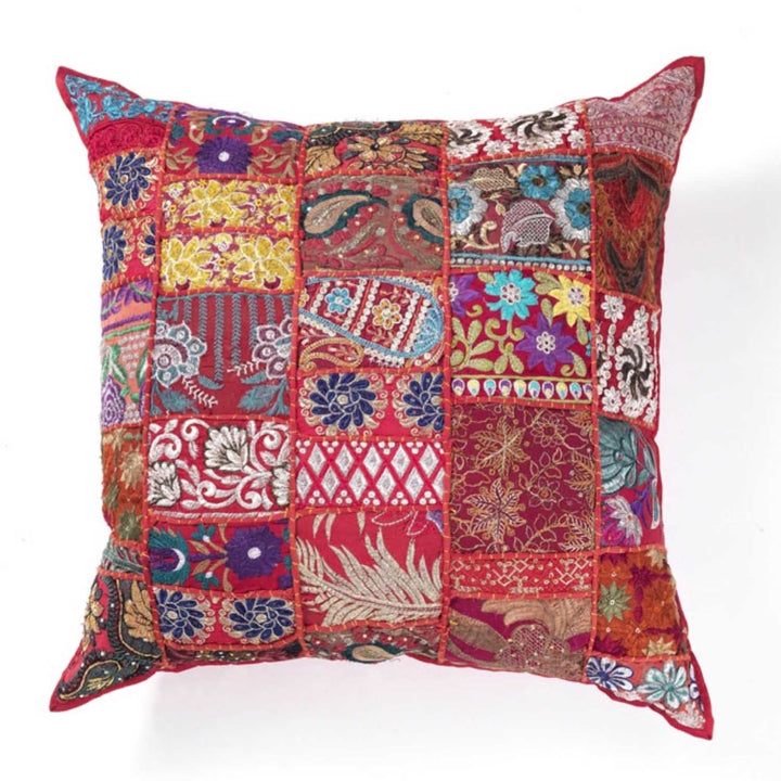 Indisches Patchwork Kissen Mar